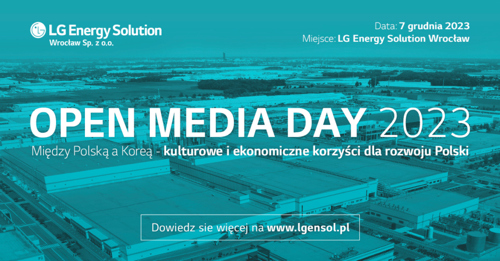 Open Media Day 2023 LG Energy Solution Wrocław