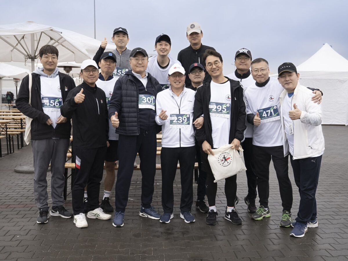 Koreańscy przedsiębiorcy podczas XI KEAW MARATHON