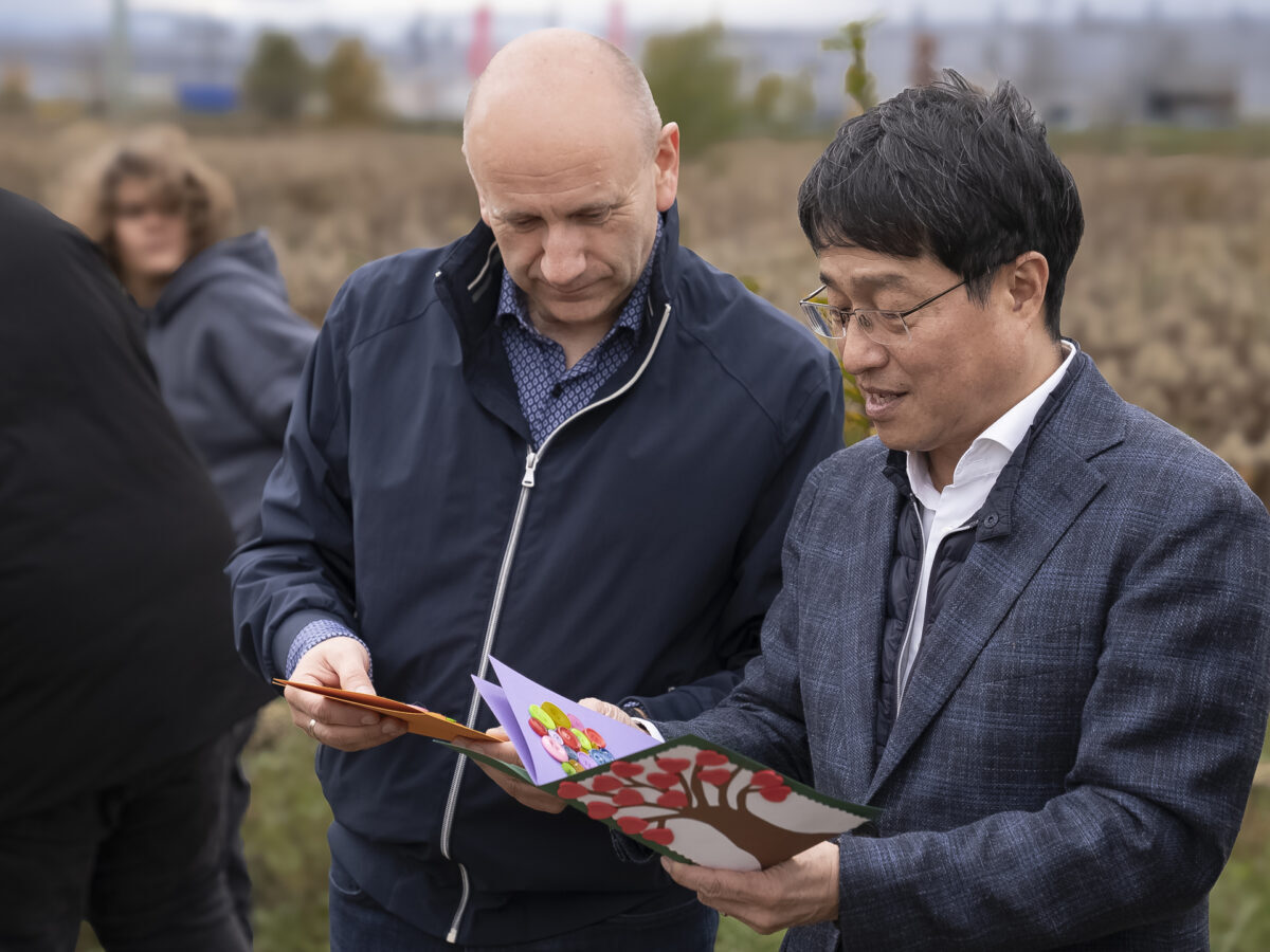 40 trees for students of Tyniec Mały