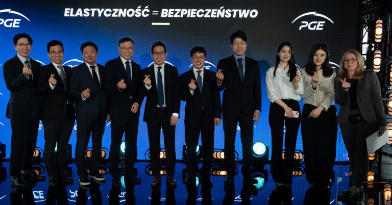 przedstawiciele marki LG Energy Solution podczas wydarzenia w Elektrowni Powiśle