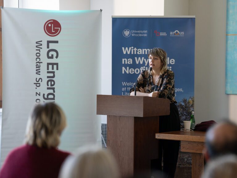 Marta Niewiadomska z  wykładem „Literatura koreańska na polskim rynku wydawniczym: przegląd, trendy i perspektywy”